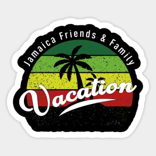 Vacation/Holiday/Trips To Jamaica, Jamaica Flag Sticker
